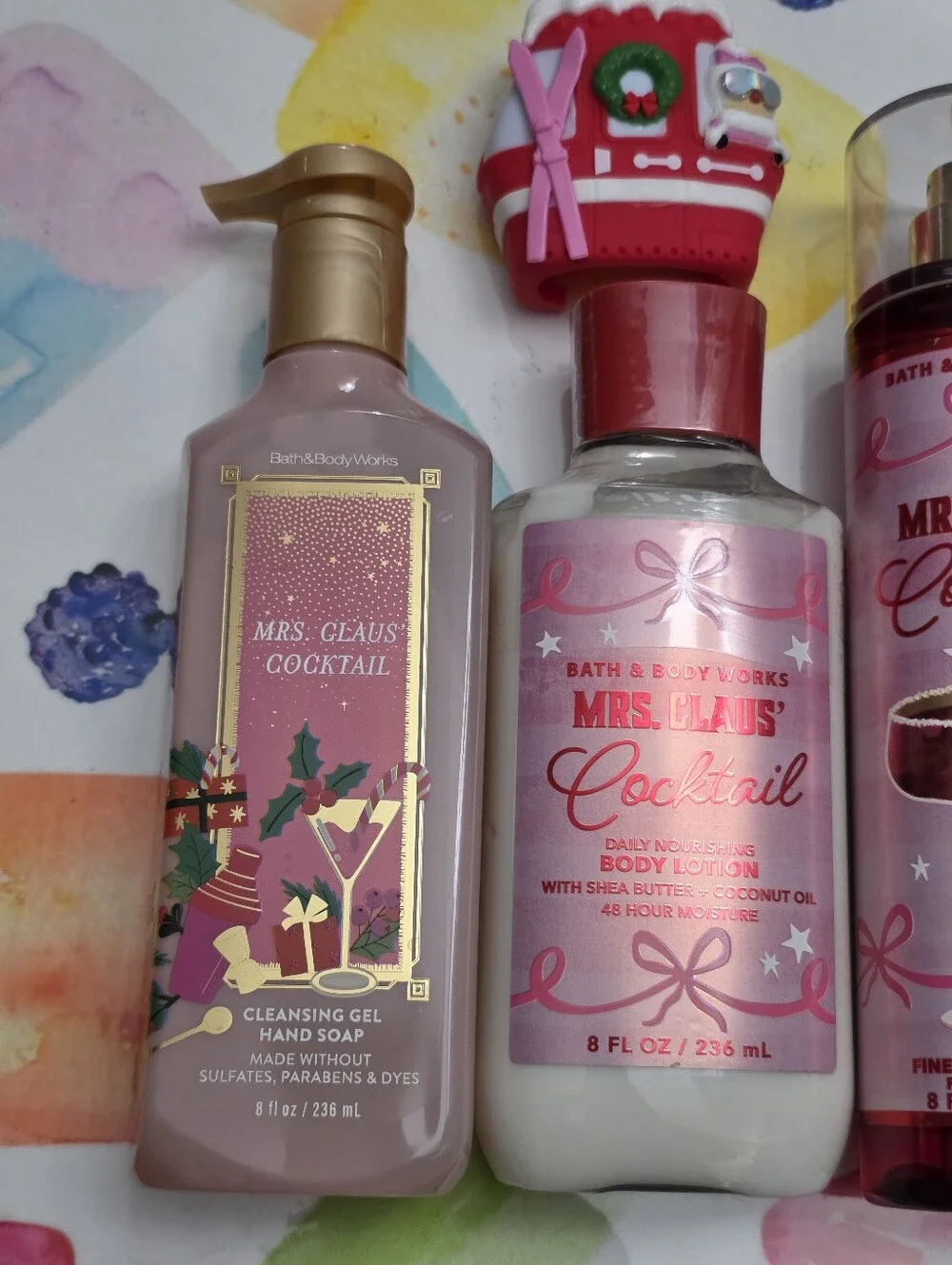 Bath & Body Works Mrs. Claus' Cocktail 6 Piece Body Care Gift Set NEW
